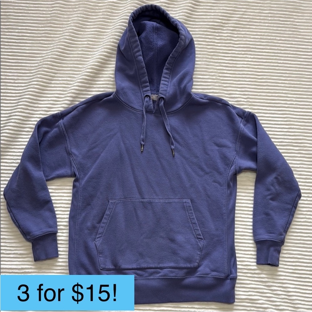 Zella Purple Hoodie Sweatshirt Small